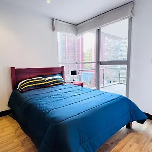 Departamento De Lujo Con Terraza Piso Alto Y Vista 3 Diagonal Al Sheraton Quito